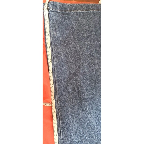 Macys' Plus Size 24WP High Rise Straight Leg Jeans Classic Fit, Old Money Style - Picture 6 of 12